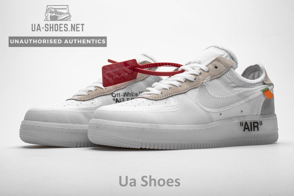 AO4606-100 OFF White X Air Force 1 Low White - Image 4