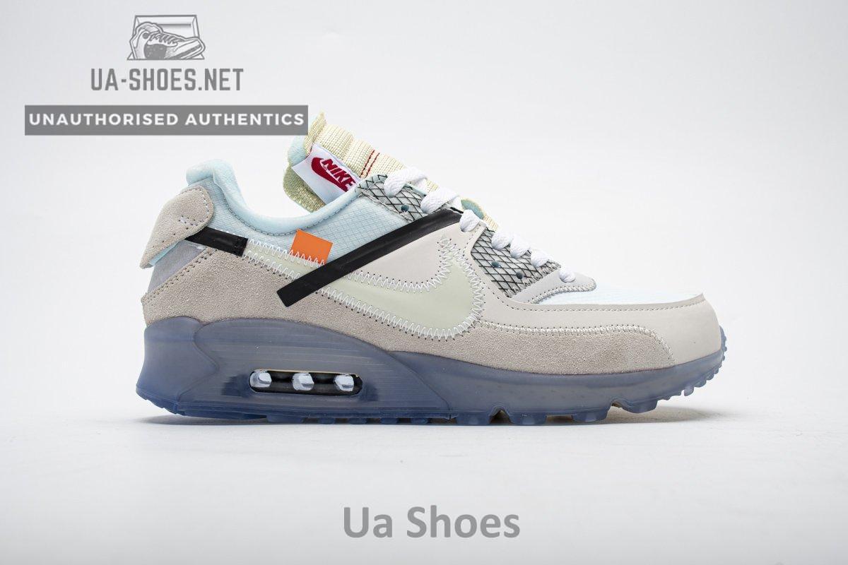 AA7293-100 Off-White x Nike Air Max 90 “All White” - Image 3