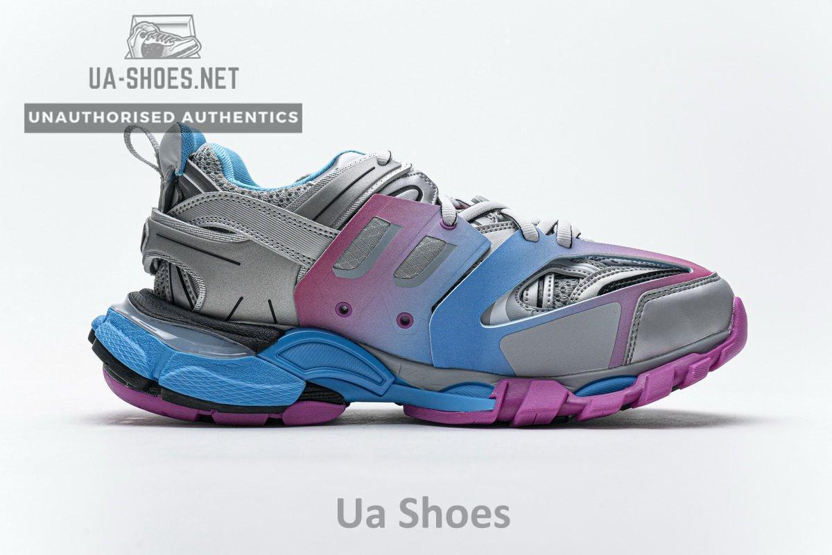 542436 W1GC1 4051 Balenciaga Tess S.Blue Pink Silver - Image 12