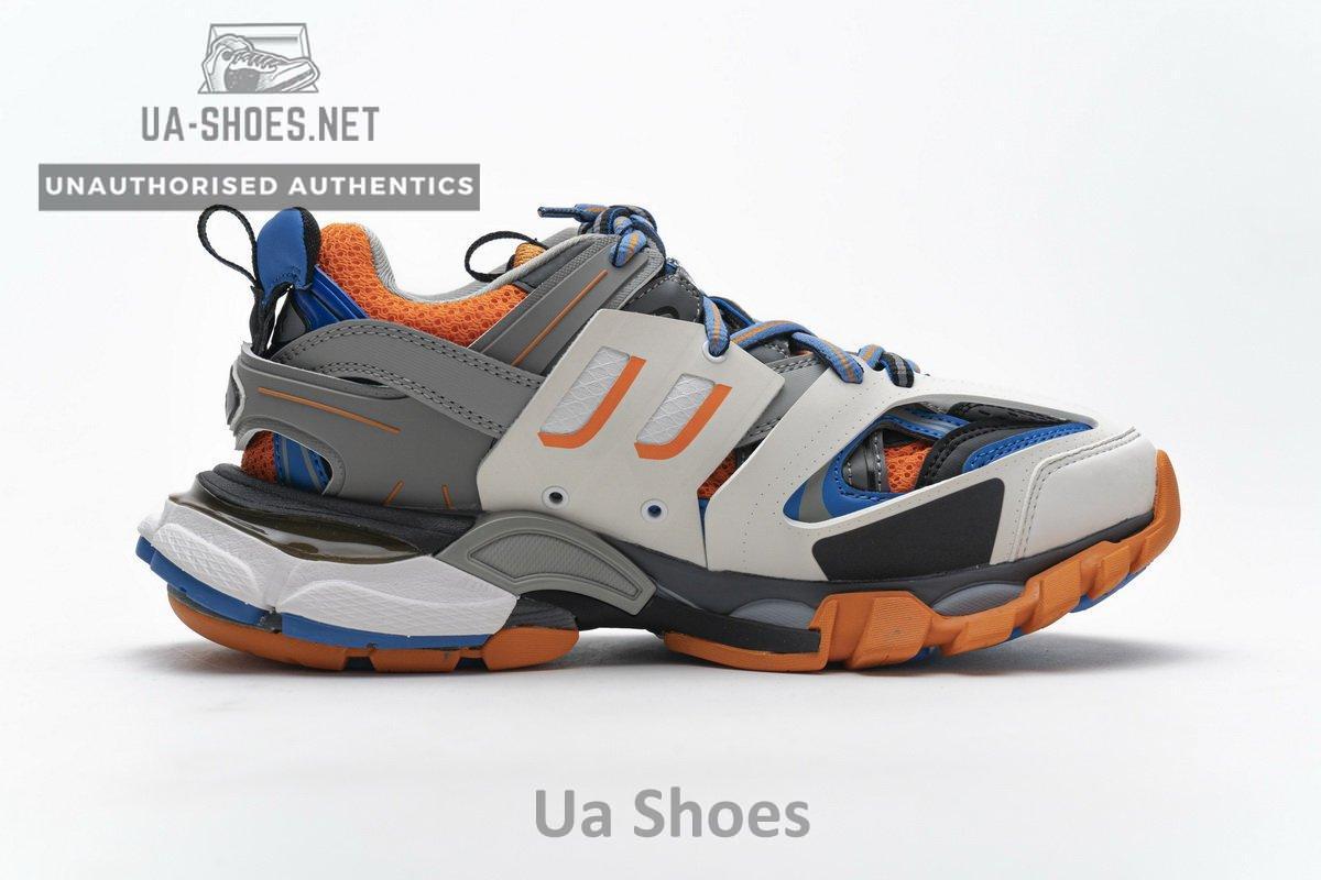 542436 W1GB7 7580 Balenciaga Tess S.Blue Orange - Image 8