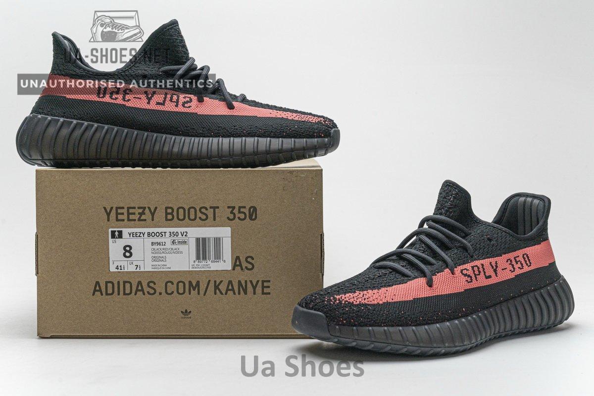 BY9612 adidas Yeezy Boost 350 V2 “Core Black Red” - Image 3