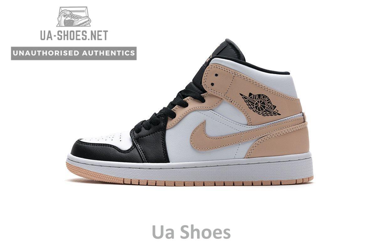 554725-133 Air Jordan 1 Mid Crimson Tint