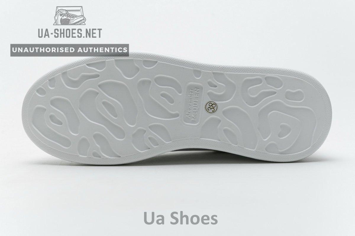 462214 WHGP7 9001 Alexander McQueen Sneaker White Orange Laser - Image 9