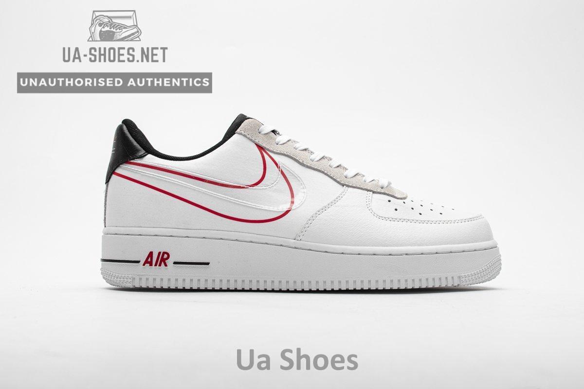 CK9257-100 Nike Air Force 1 '07 LV8 White Black Pure Platinum - Image 6