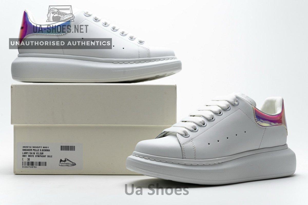 462214 WHGP7 9001 Alexander McQueen Sneaker White Blue Laser - Image 2