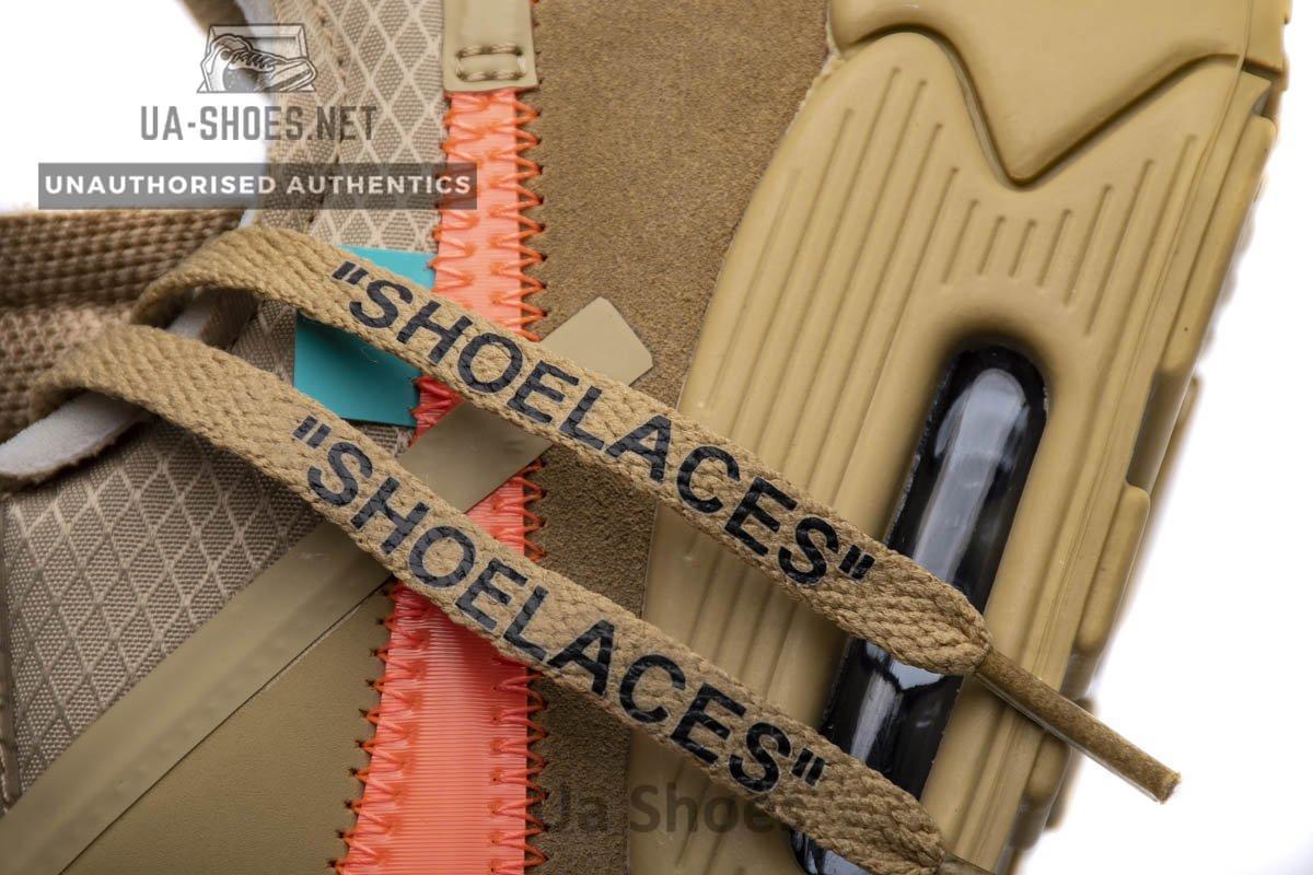 AA7293-200 Off-White x Nike Air Max 90 “Desert Ore” - Image 11
