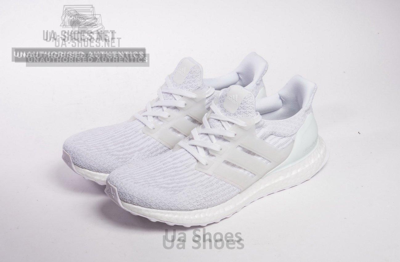 Adidas Ultra Boost 3.0 “Triple White” Real Boost BA8841 - Image 3