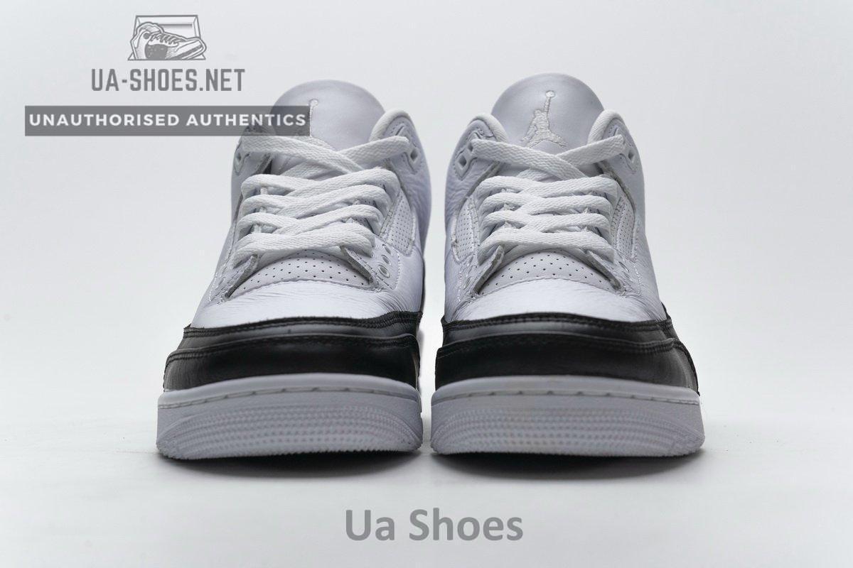 DA3595-100 Fragment Design x Air Jordan 3 Black White - Image 5