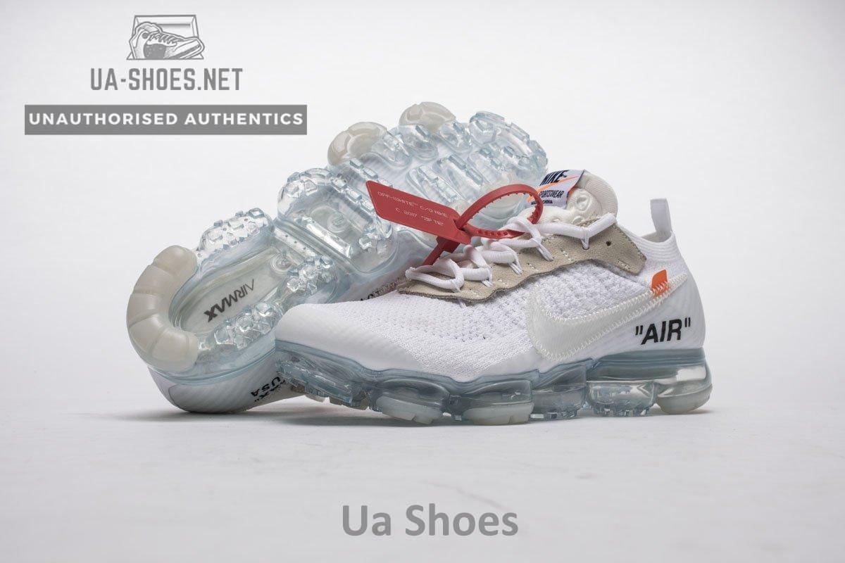 2018 1.0 AA3831-100 Off White x Nike Air VaporMax 2018 'All White' - Image 4