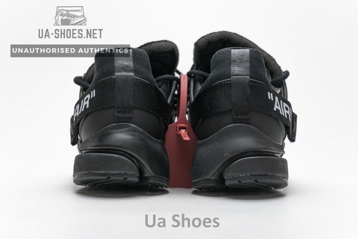 AA3830-002 OFF-WHITE x Nike Air Presto Black - Image 7