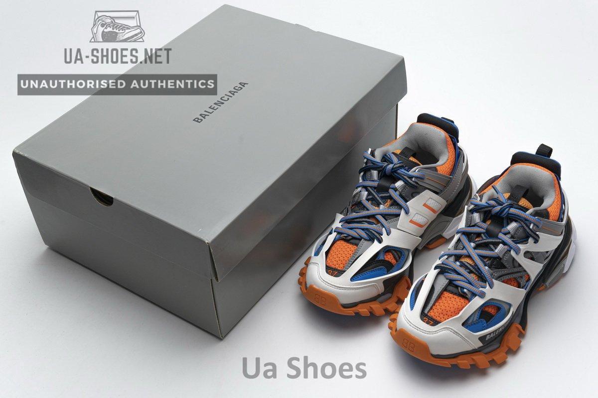 542436 W1GB7 7580 Balenciaga Tess S.Blue Orange - Image 3