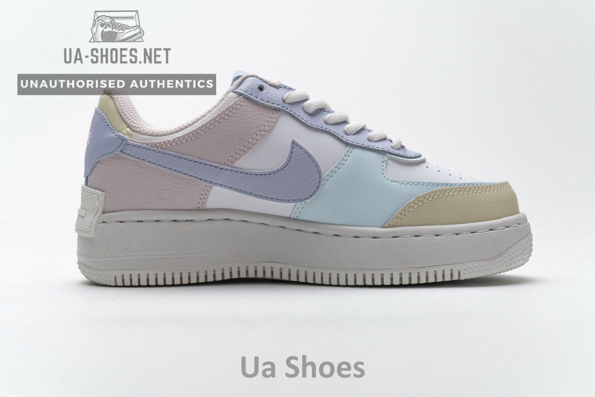 CI0919-106 Womens Air Force 1 Shadow White Ghost - Image 10