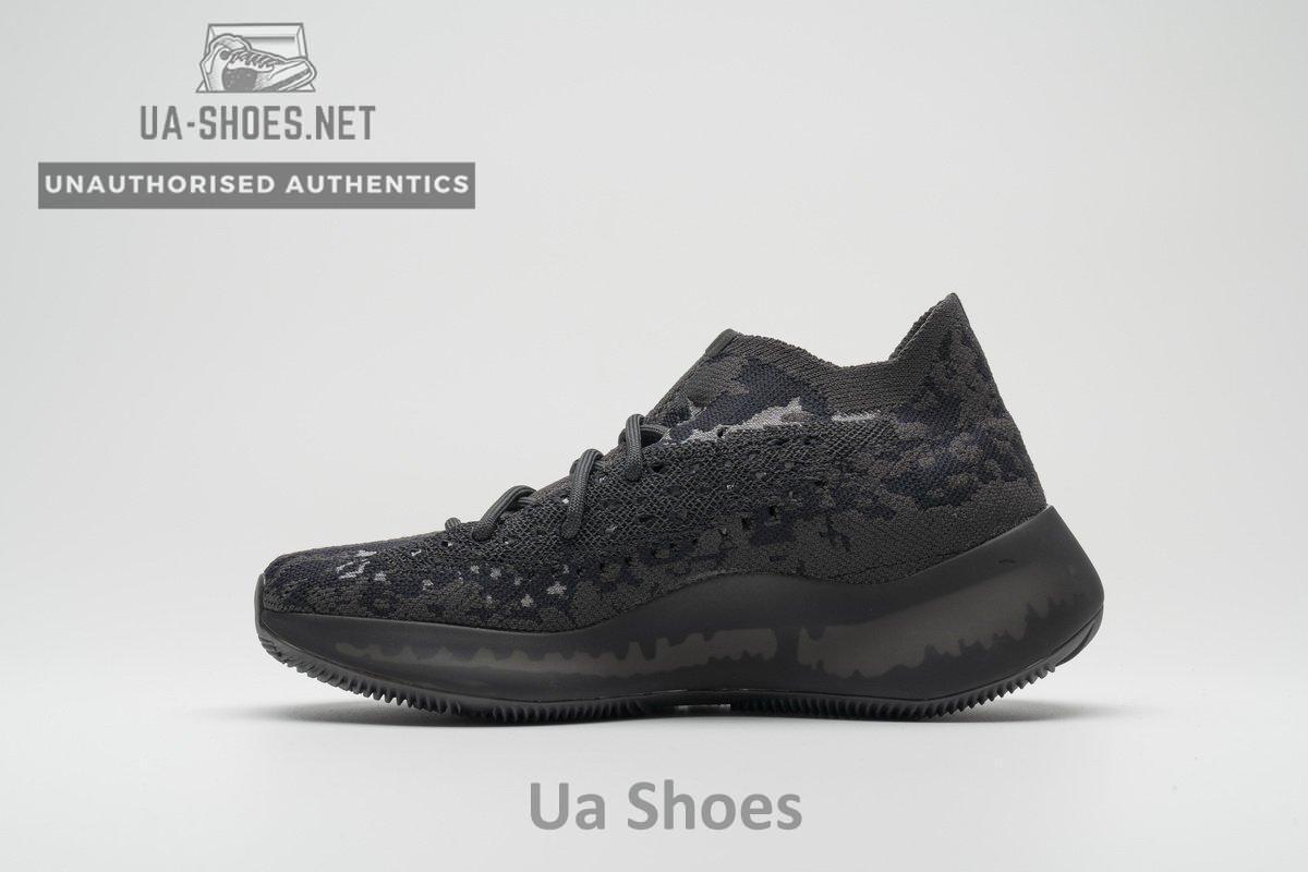 FU8680 adidas Yeezy Boost 380 Black Grey Real Boost