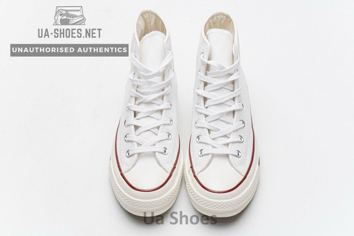 162056C Converse Chuck 70 HI White Garnet Egret - Image 4