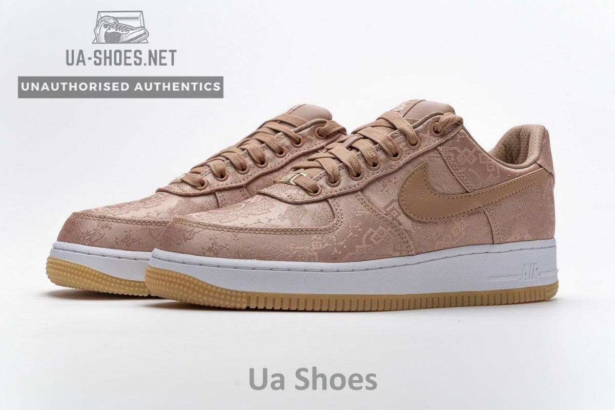 CJ5290-600 CLOT x Nike Air Force 1 Low “Rose Gold” - Image 4