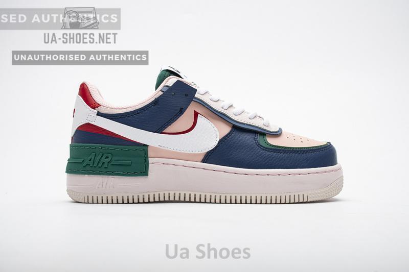 CI0919-400 WMNS Nike Air Force 1 Shadow Mystic Navy - Image 8