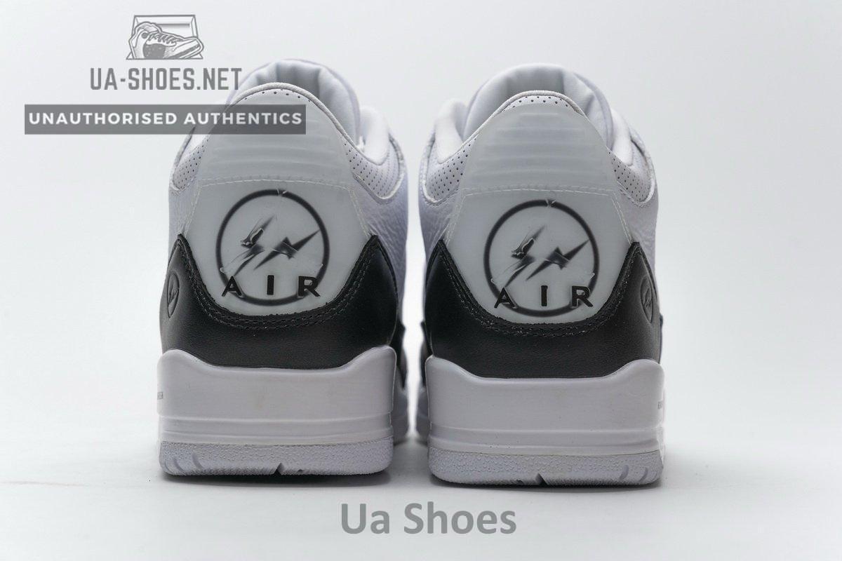 DA3595-100 Fragment Design x Air Jordan 3 Black White - Image 7