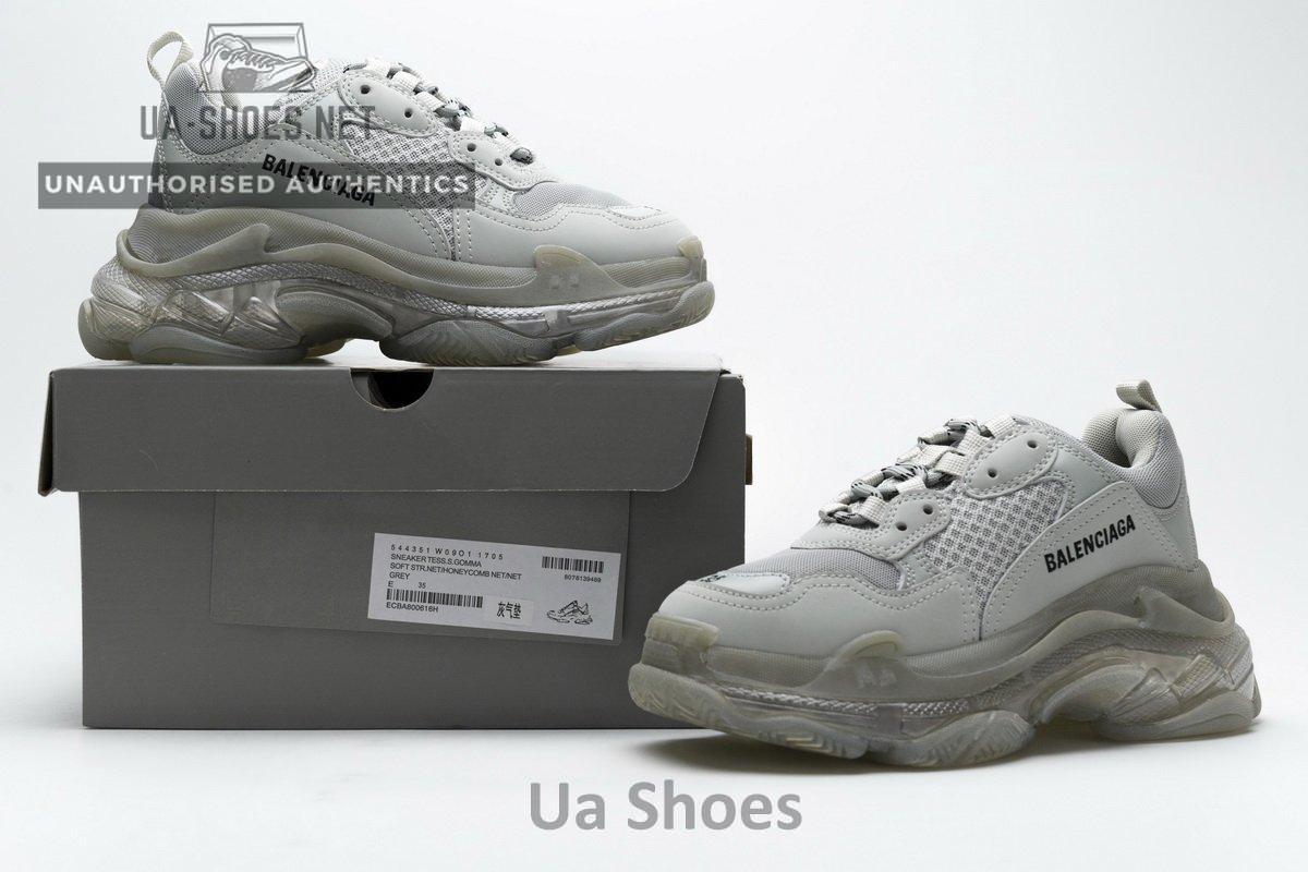 544351 W09O1 1705 Balenciaga Triple S Grey - Image 6