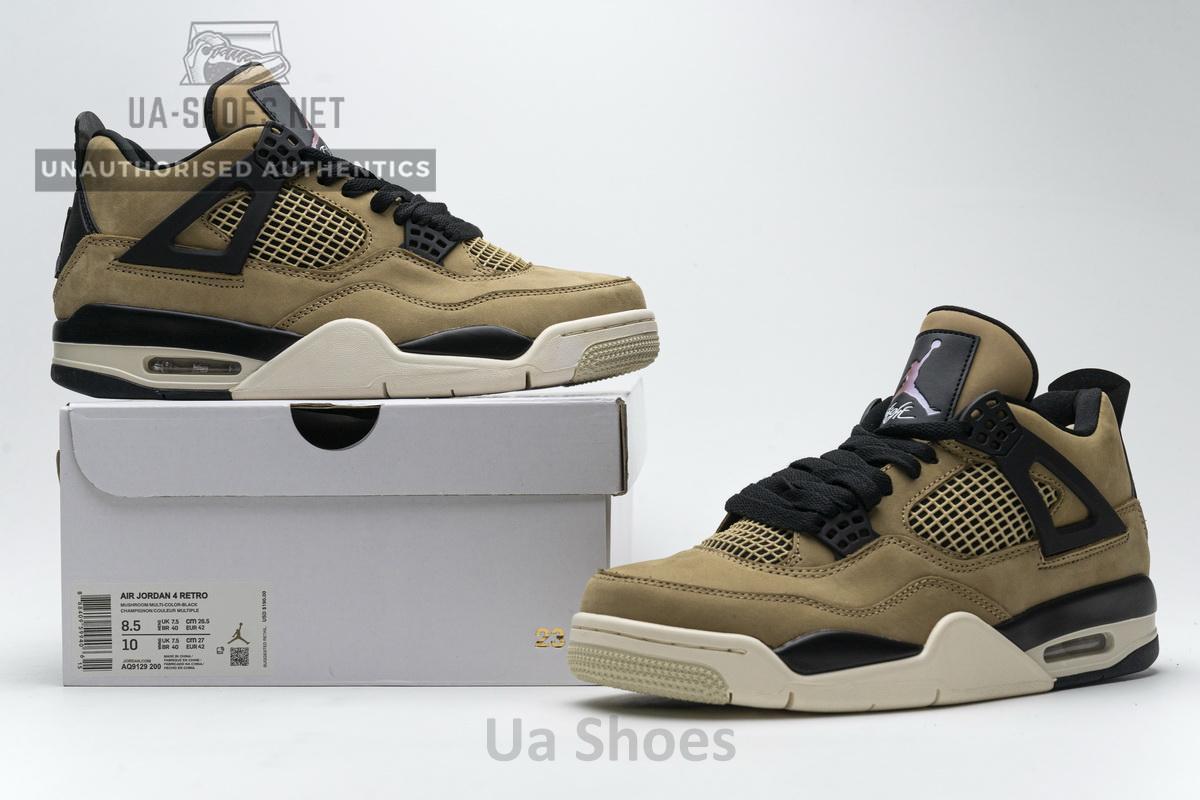 AQ9129-200 Air Jordan 4 Retro “Mushroom” - Image 8