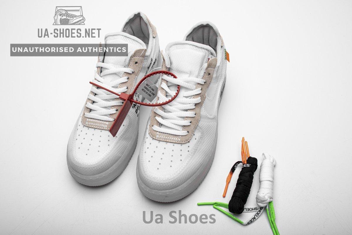 AO4606-100 OFF White X Air Force 1 Low White - Image 9