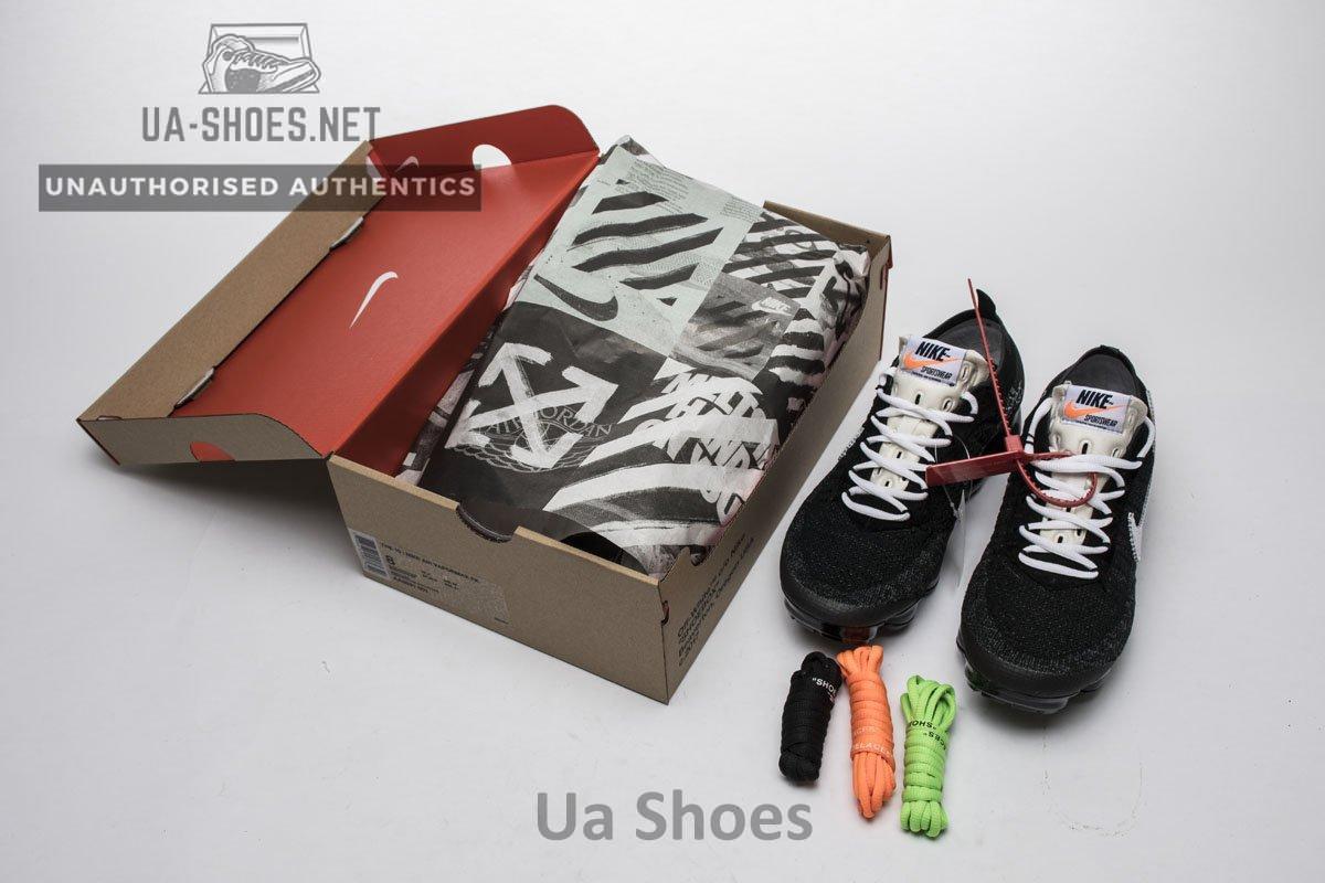 2018 1.0 AA3831-001 Off White x Nike Air VaporMax 2018 'All Black' - Image 3
