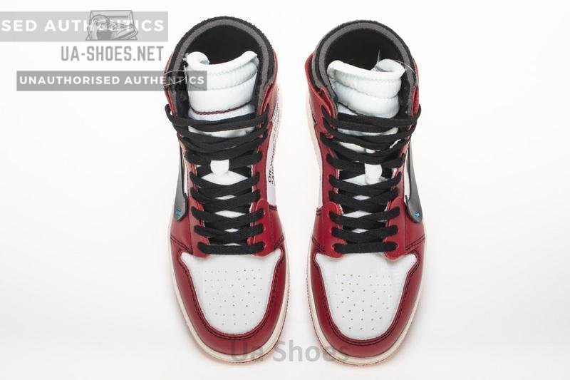 OFF-WHITE x Air Jordan 1 High OG 10X“Chicago”AA3834-101 - Image 10
