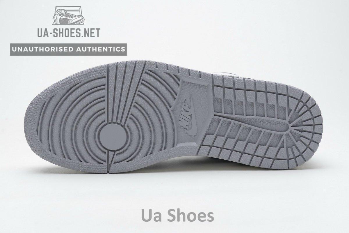 553558-039 Air Jordan 1 Low Light Smoke Grey - Image 9