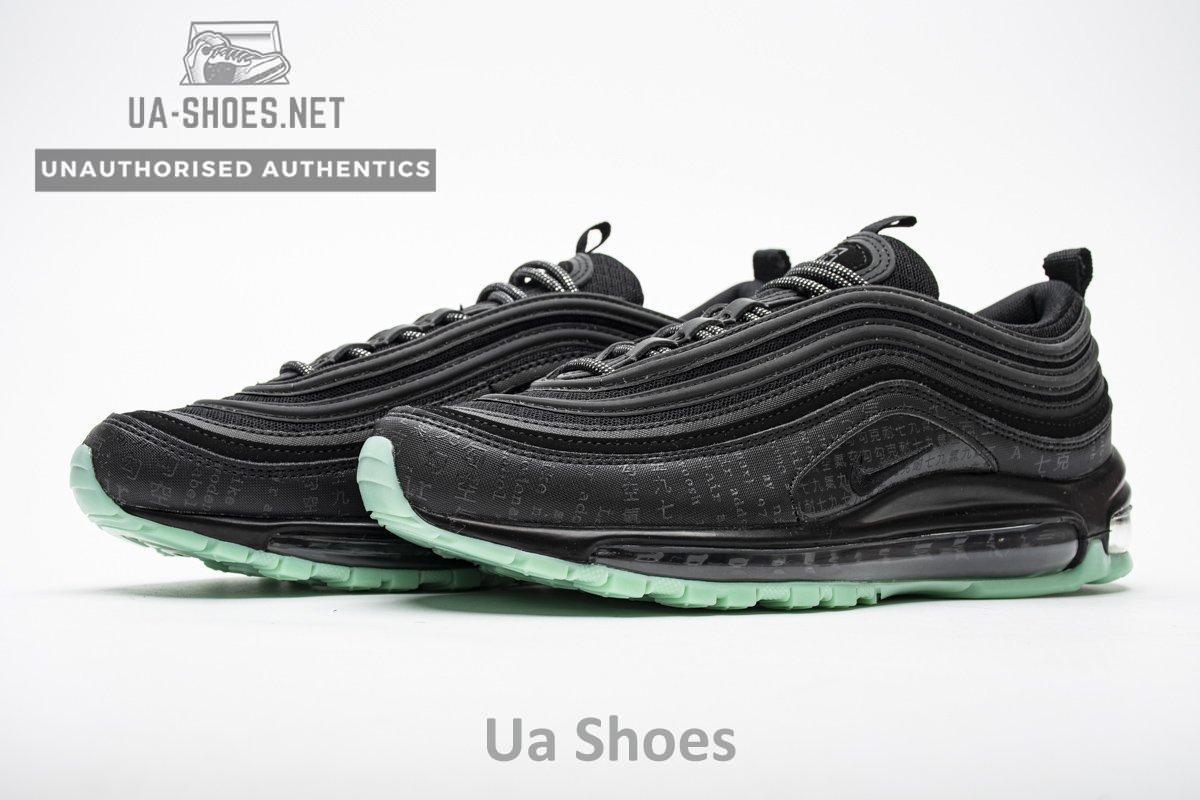 921826-017 Nike Air Max 97 Black Green Glow - Image 5