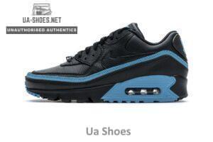 CJ7197-002 Undefeated x Nike Air Max 90 Black Blue Fury