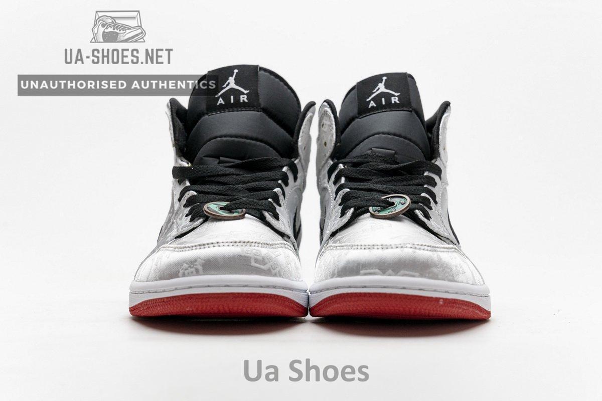 CU2804-100 Edison Chen x Air Jordan 1 Mid Fearless - Image 7