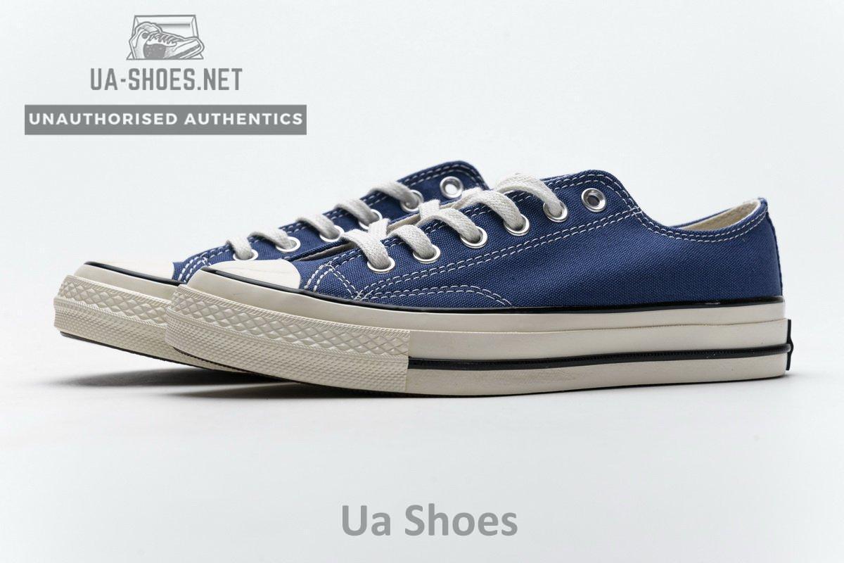 162064C Converse Chuck 70 OX True Navy Black Egret - Image 6