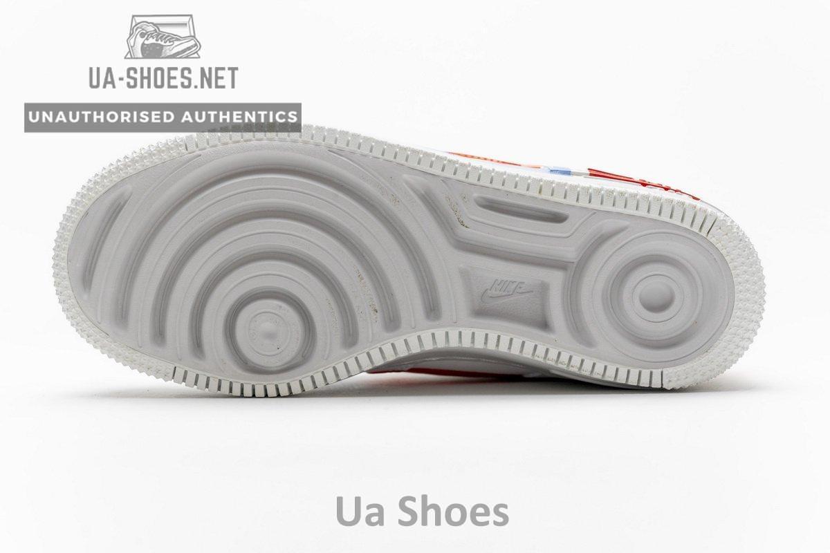 CQ9503-100 Womens Air Force 1 Team Orange - Image 9