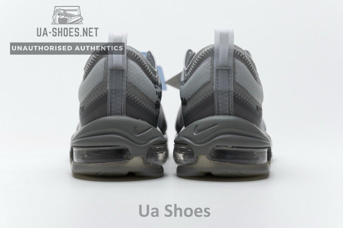 AJ4585-101 Off-White x Nike Air Max 97 Wlolf Grey Menta - Image 7