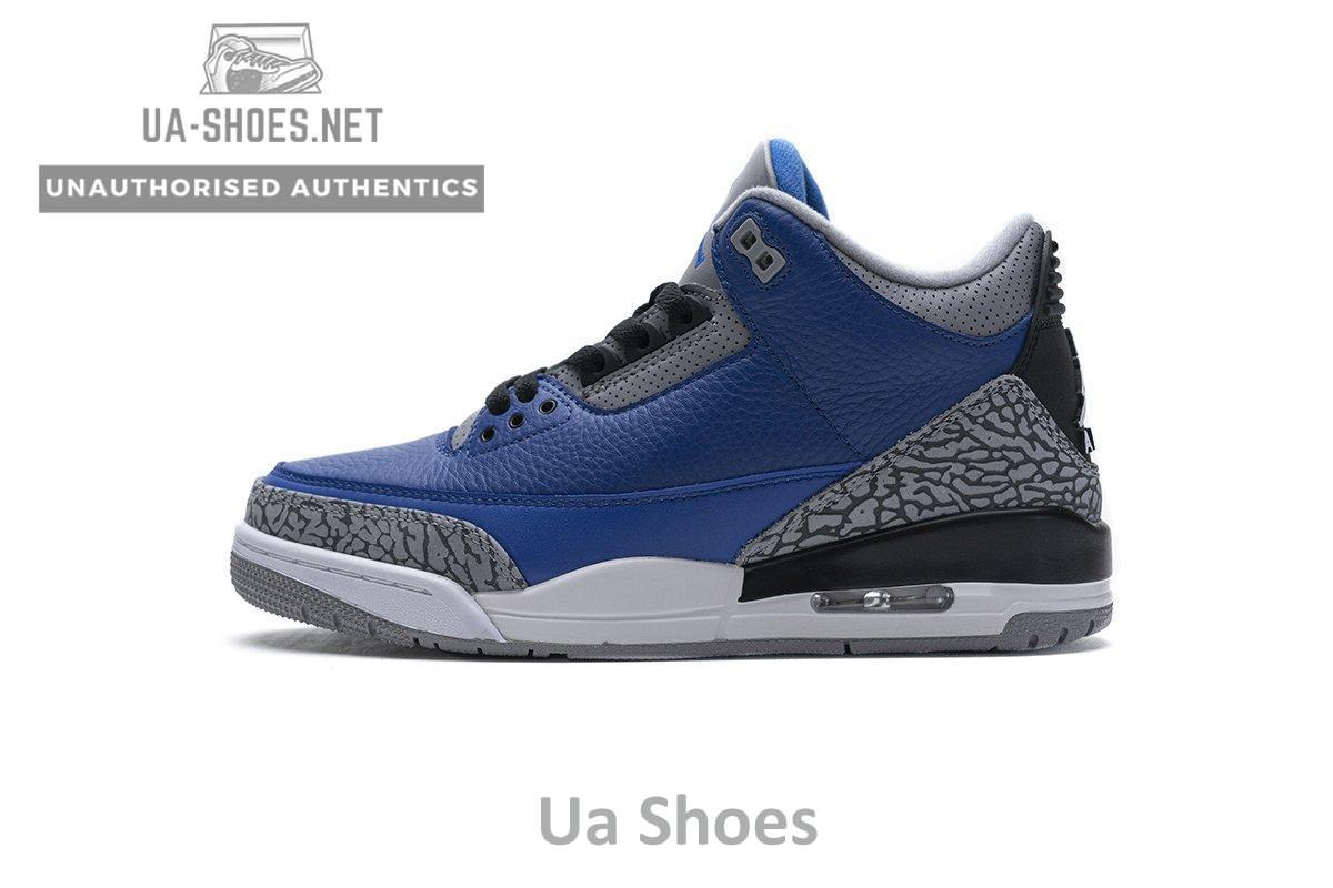 CT8532-400 Air Jordan 3 Retro -Varsity Royal