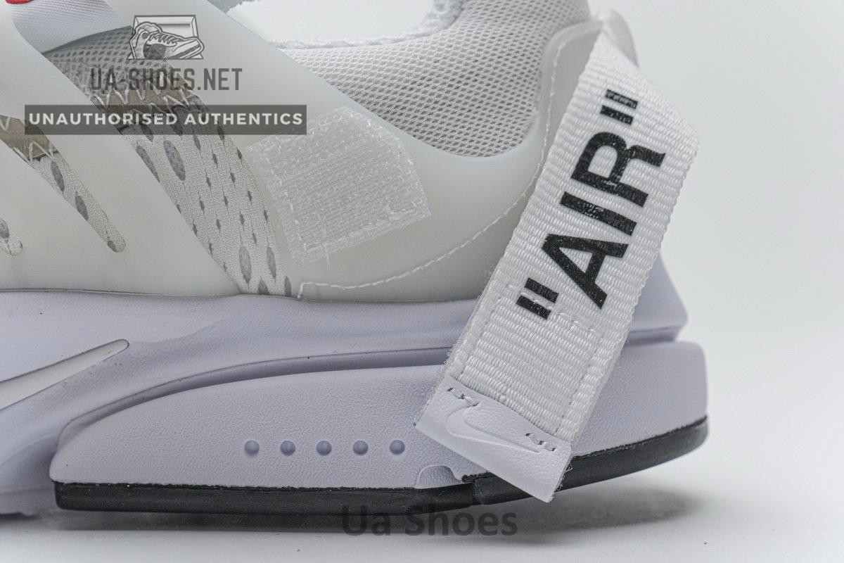 AA3830-100 OFF-WHITE x Nike Air Presto White - Image 9