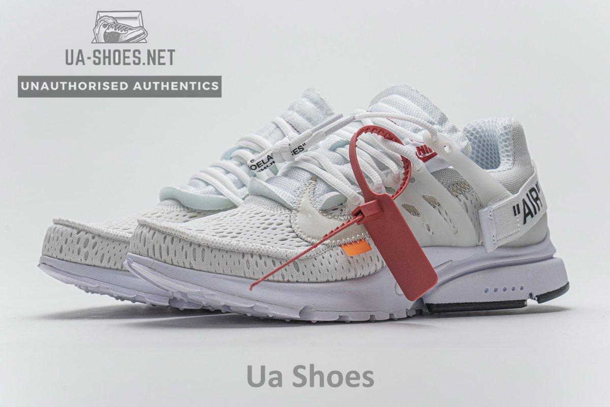 AA3830-100 OFF-WHITE x Nike Air Presto White - Image 6