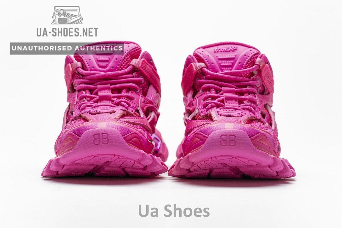 568615 W2FC1 5845 Blenciaga Track 2 Sneaker Fluo Pink - Image 5