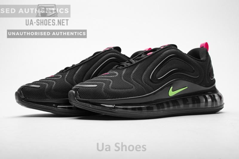 CQ4614-001 Air Max 720 Black Hyper Pink Scream Green - Image 5