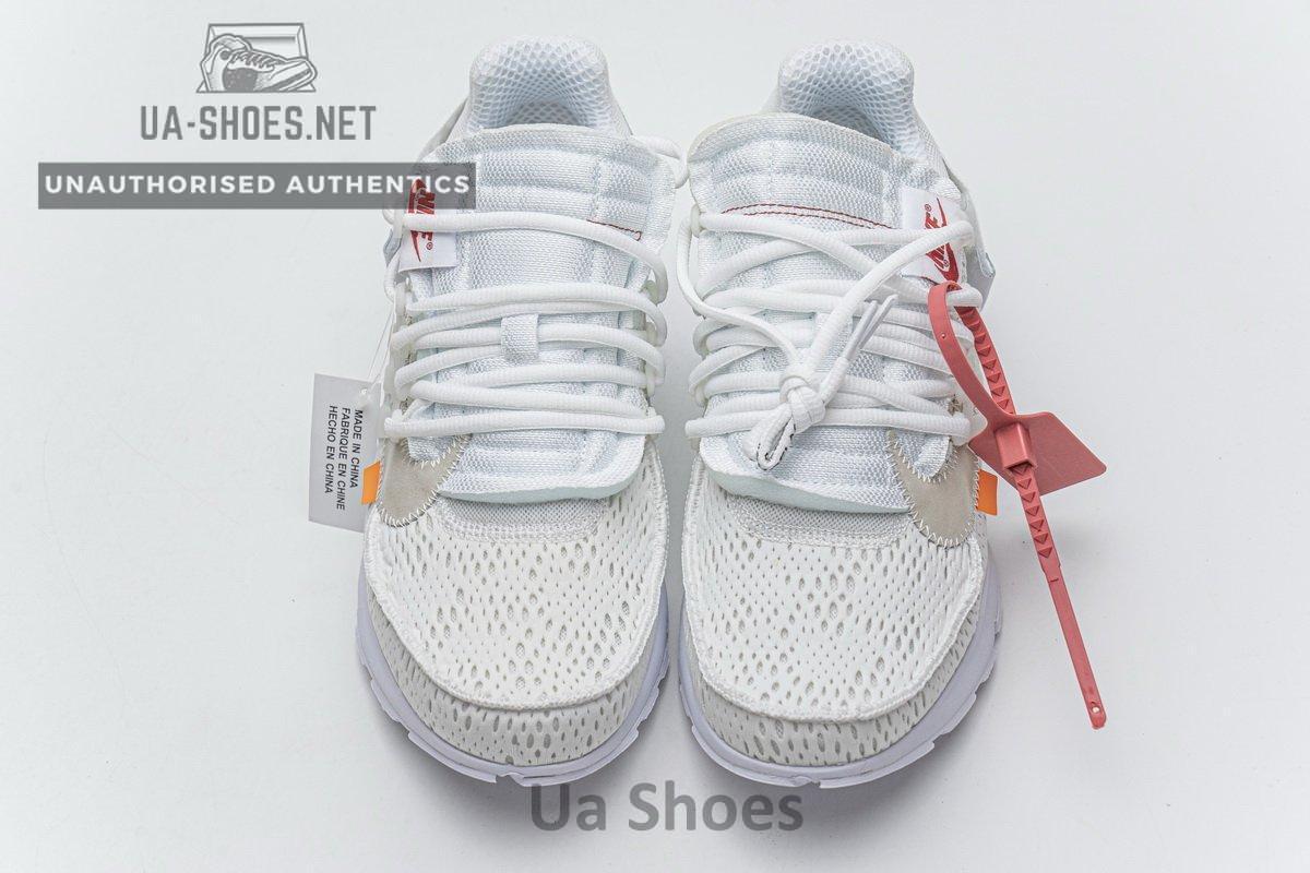 AA3830-100 OFF-WHITE x Nike Air Presto White - Image 4