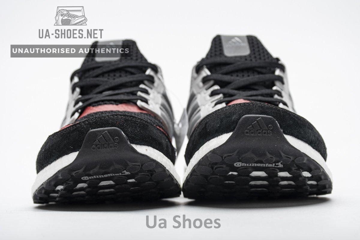 EF0724 adidas Ultra Boost S&L Black Grey Power Red Real Boost - Image 4