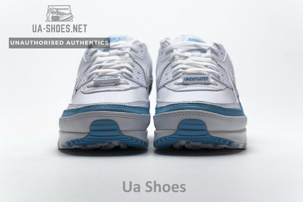 CJ7197-102 Undefeated x Nike Air Max 90 White Blue - Image 5