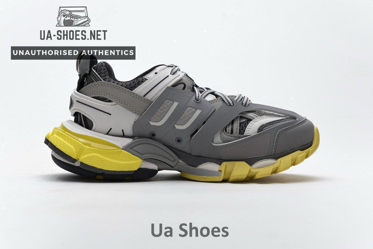 542435 W1GB7 2018 Balenciaga Tess S.White Grey Orange - Image 8