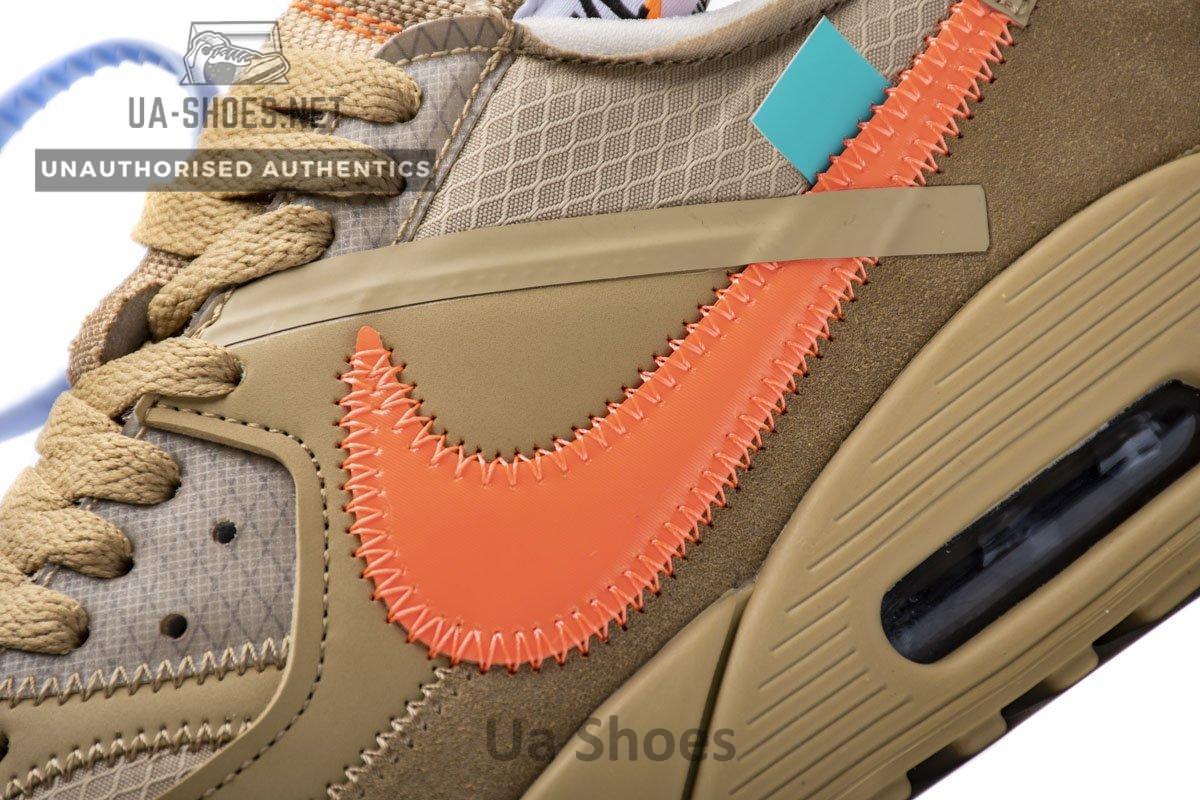 AA7293-200 Off-White x Nike Air Max 90 “Desert Ore” - Image 10