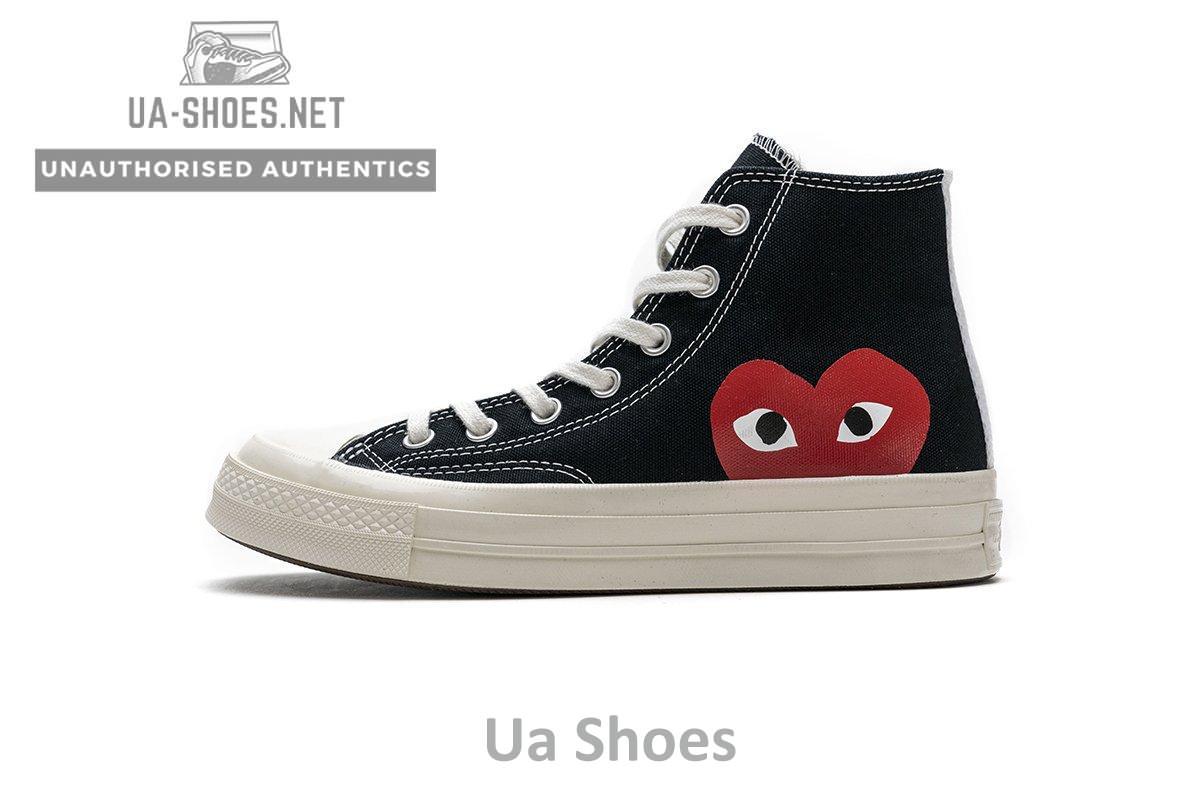 150204C CDG Play x Converse Chuck Taylor All Star 70 High Top