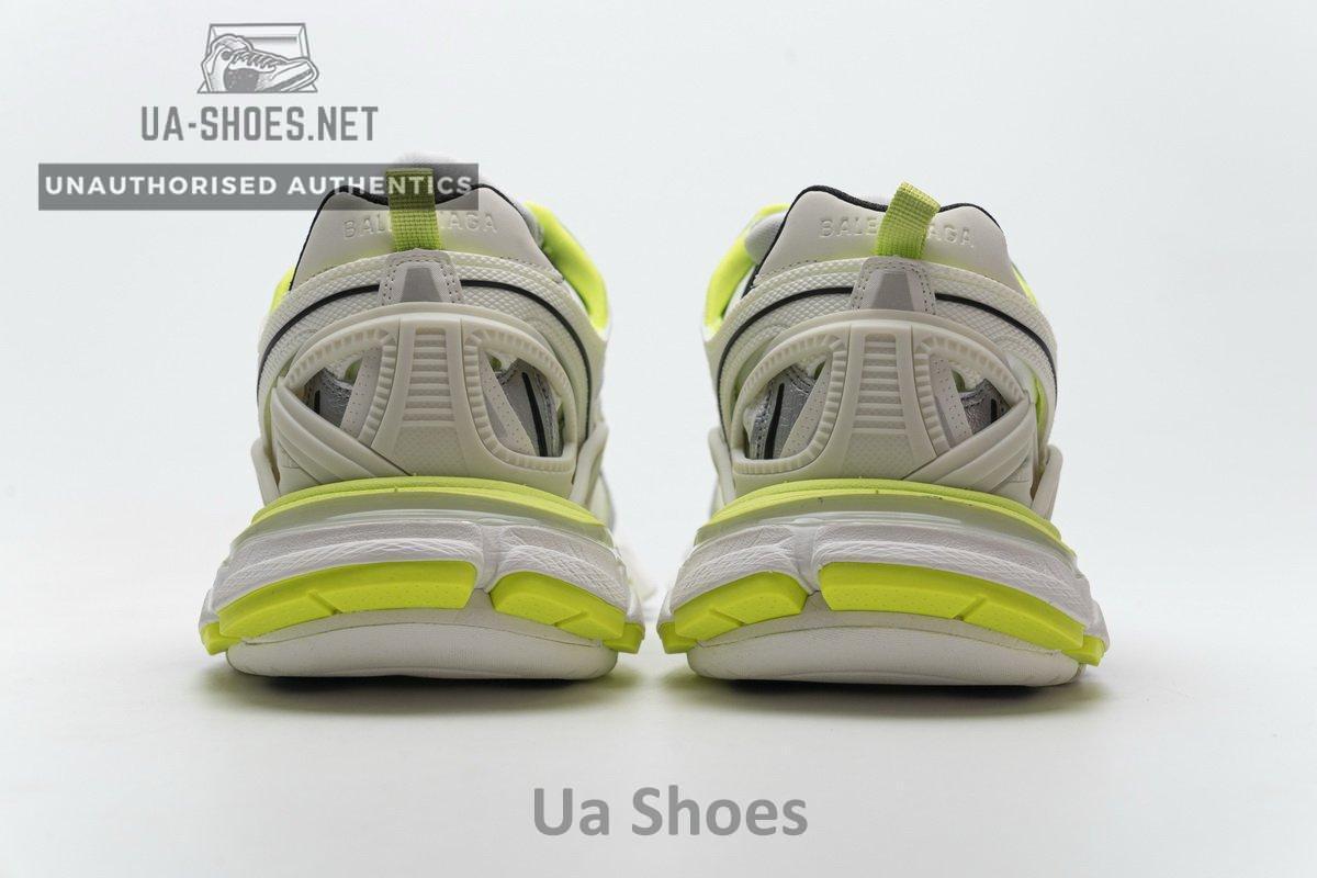 568515 W2ON3 9073 Blenciaga Track 2 Sneaker White Fluo Yellow - Image 7