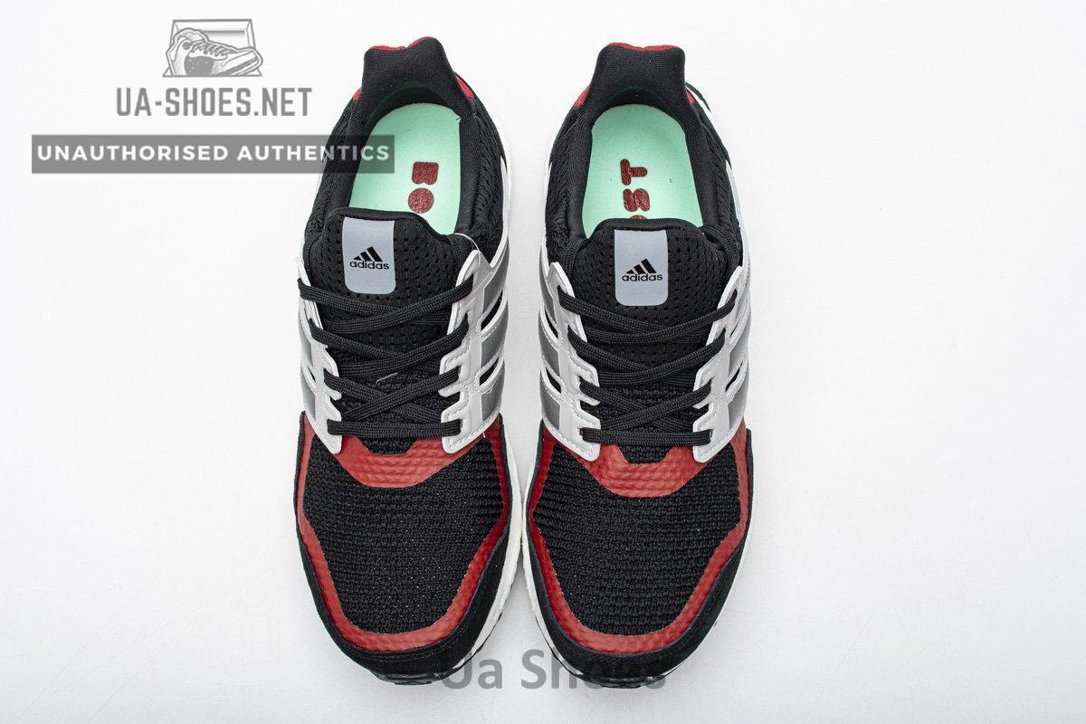 EF0724 adidas Ultra Boost S&L Black Grey Power Red Real Boost - Image 7