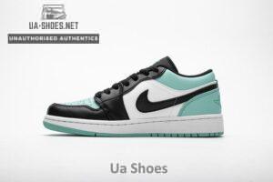 Air Jordan 1 Low Emerald Toe 553558-117