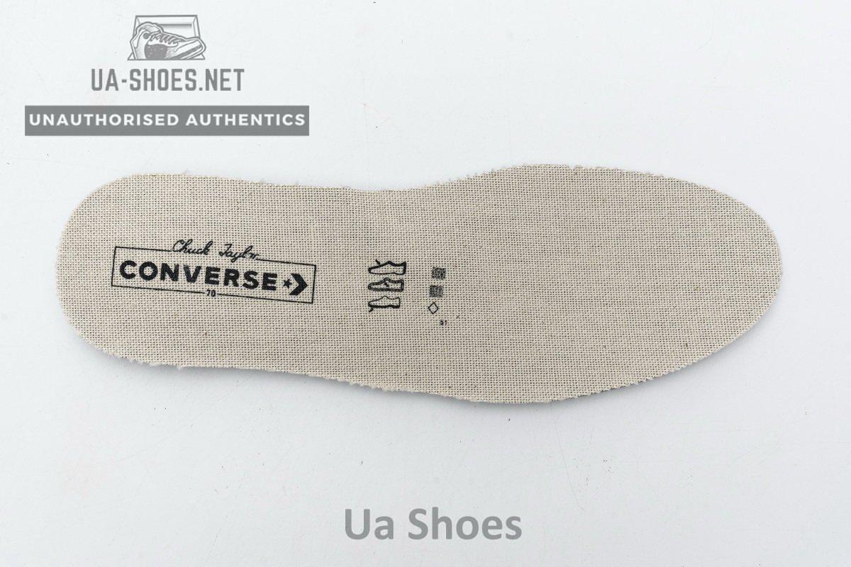 162064C Converse Chuck 70 OX True Navy Black Egret - Image 10