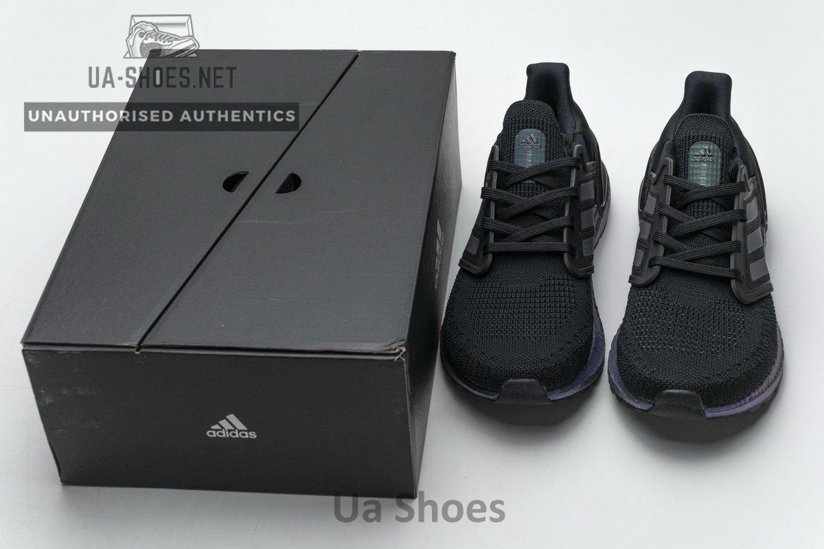 G55839 adidas Ultra BOOST 20 CONSORTIUM Black - Image 3