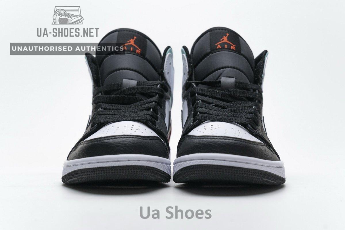 BQ6931-100 Air Jordan 1 Mid GS Black Toe - Image 5